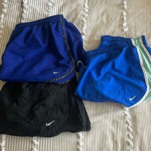 Set of 3 Nike Shorts